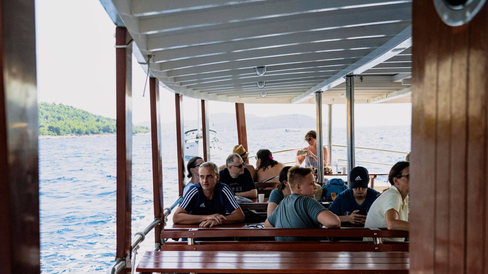 Guests on deck